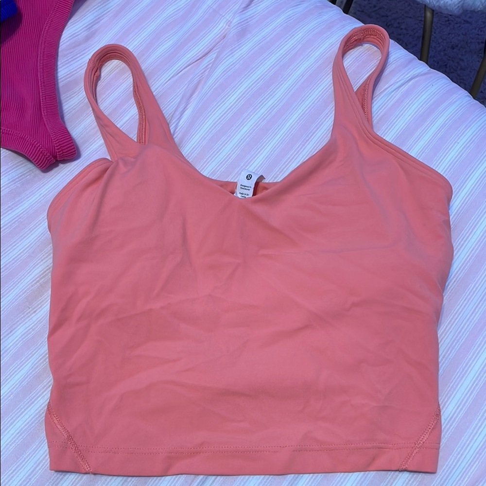 Lululemon Align Peach Tank Top